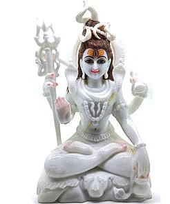 Marble Shiva Statue